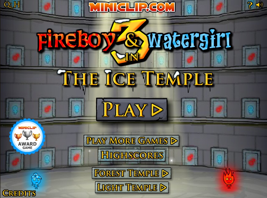 Огонь и Вода 3: в Ледяном Храме